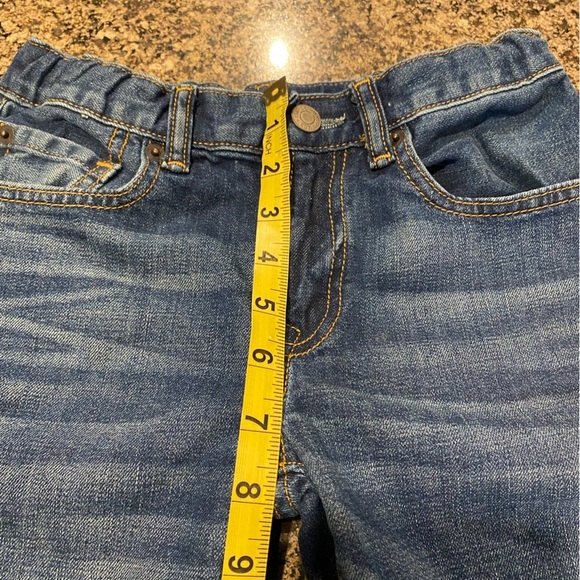 🔆3/$25🔆 GAP 1969 Jeans Straight Cut Relaxed fit Jeans Adjustable Waist Size 10 - Picture 5 of 7